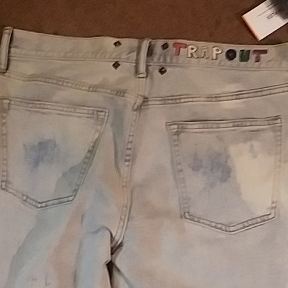 Customized one of kind jeans